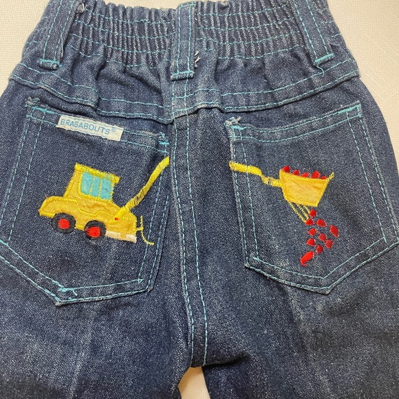 Vintage Boys Jeans, Bragabouts, size 12 months - Picture 4 of 8